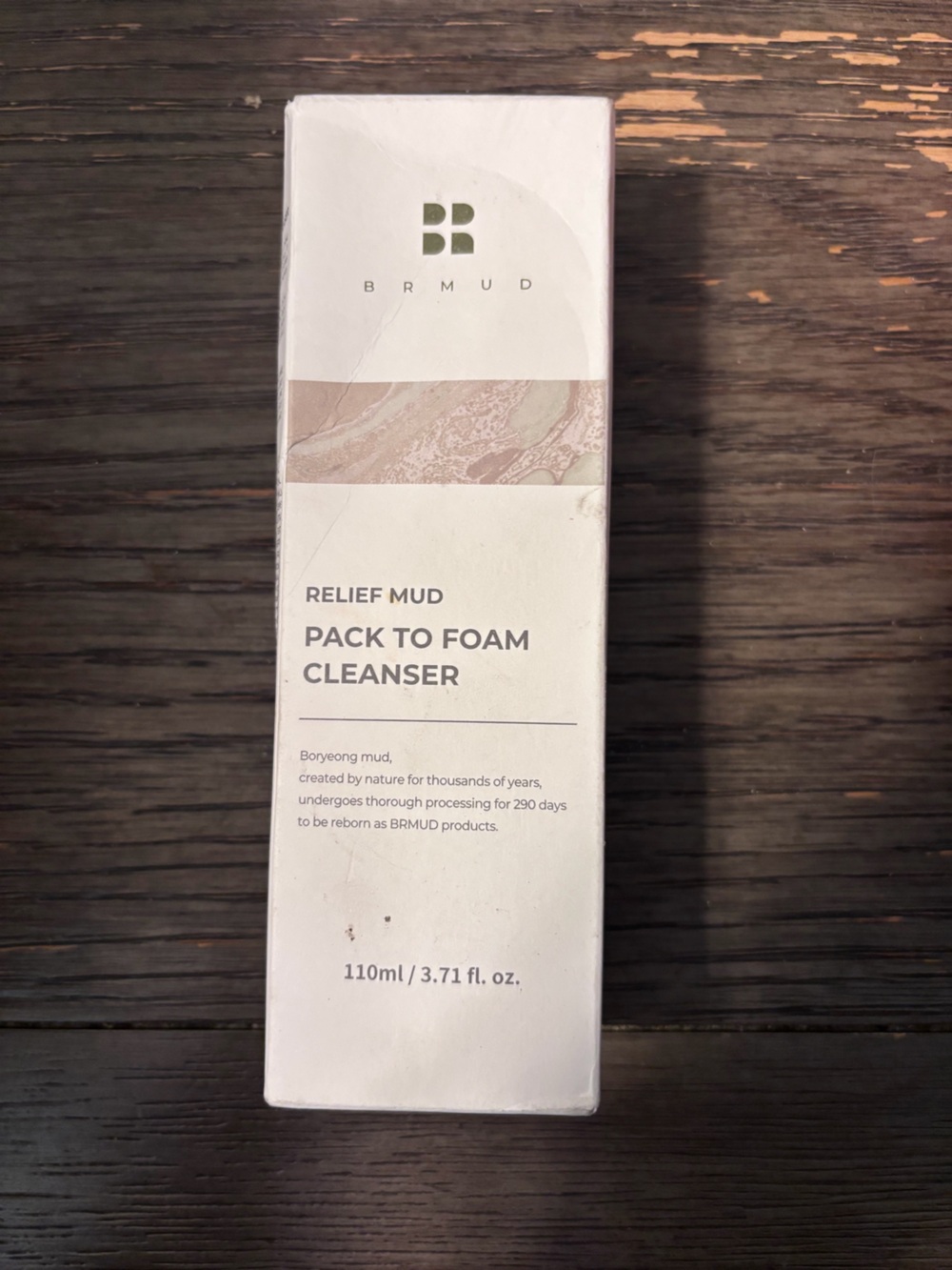 BRMUD Recovery Mud Pack to Foam Facial Cleanser for Sebum Control & Makeup - NEW